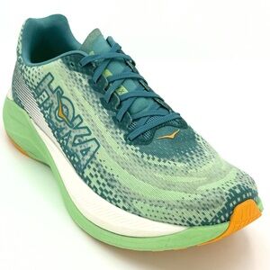HOKA ONE ONE Mach X Men’s Running Shoes Size 11.5 D Mint Trainer 1114150 OMLG